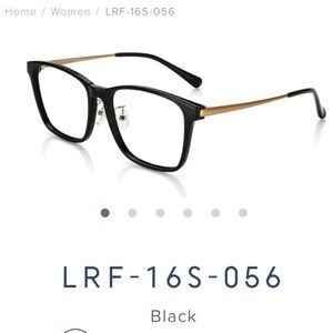 Jins eyeglasses with a case